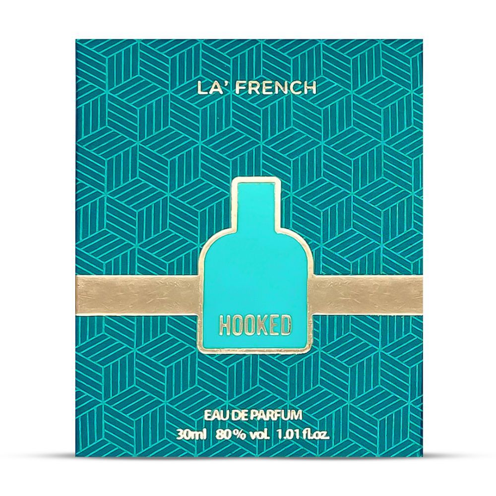 La French Hooked Eau De Parfum For Men 30ml 1.01 Fl.oz. | Perfect For Everyday Use