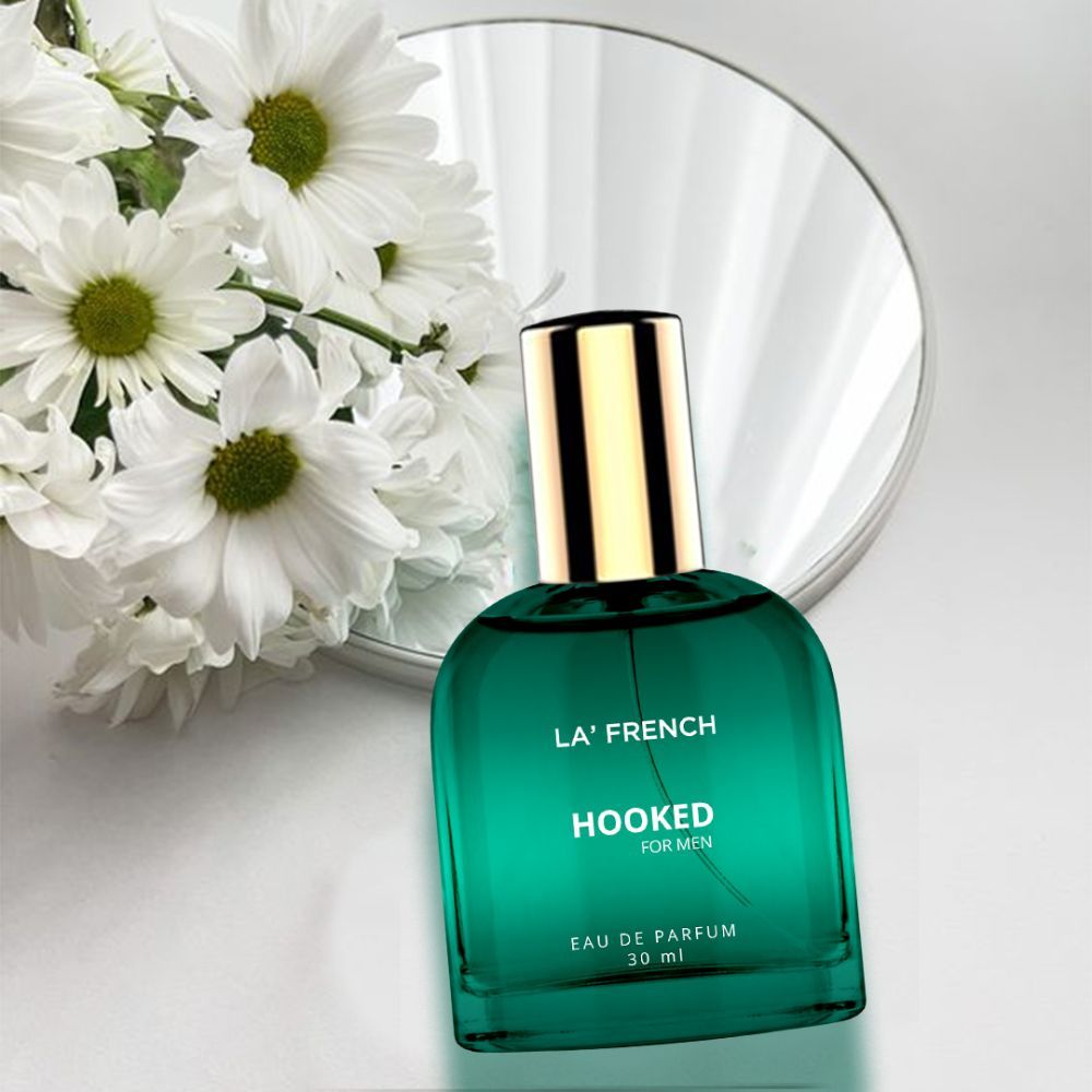 La French Hooked Eau De Parfum For Men 30ml 1.01 Fl.oz. | Perfect For Everyday Use