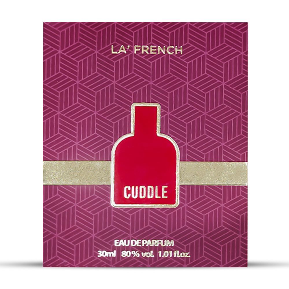 La French Cuddle Eau De Perfume For Women 30ml 1 Fl.oz. | Long Lasting Fragrance