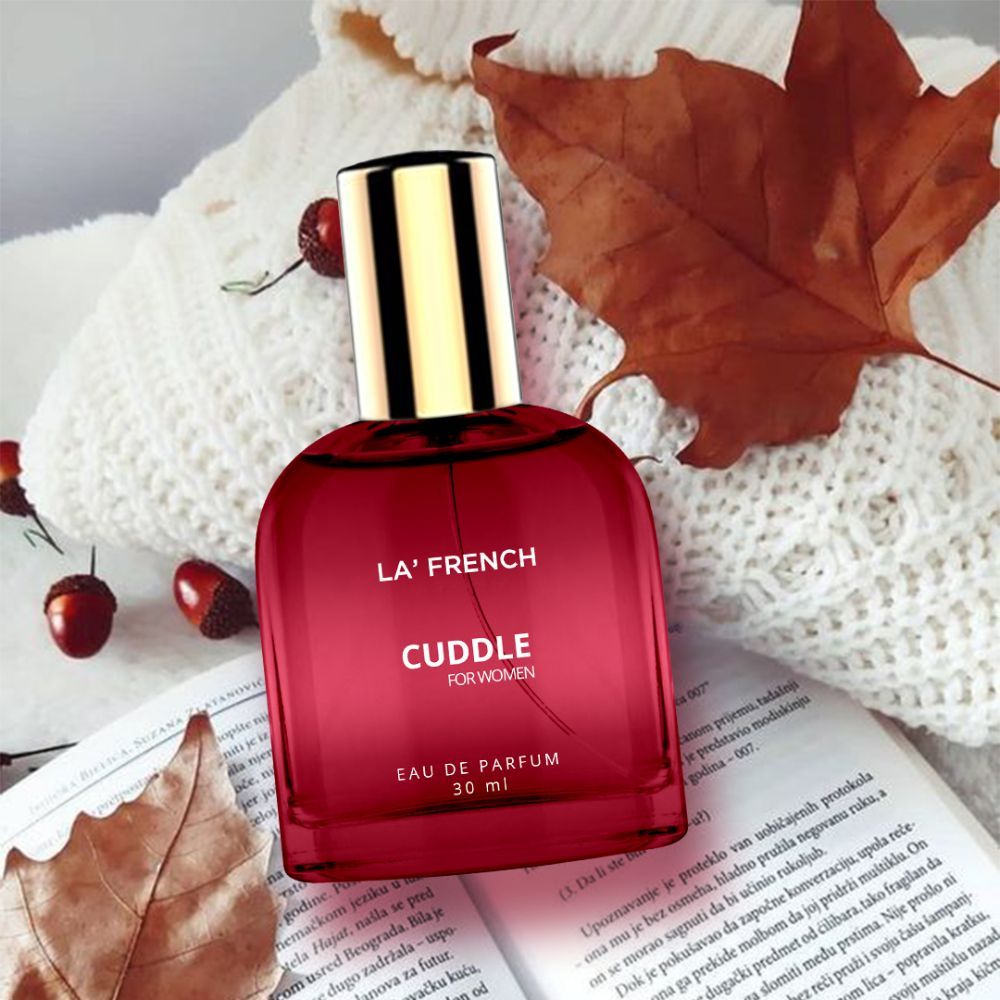 La French Cuddle Eau De Perfume For Women 30ml 1 Fl.oz. | Long Lasting Fragrance