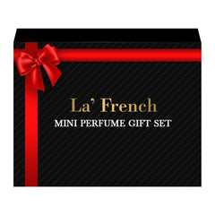 La French Classic Collection Mini Perfume Gift Set For Men 10ml 0.3 Fl.oz. Each X4 | Pocket-friendly Mini Perfume