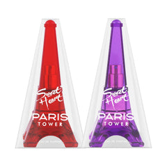 Sweet Heart Purple And Red Paris Tower Eau De Parfum 2pcs 80ml 2.7 Fl.oz.