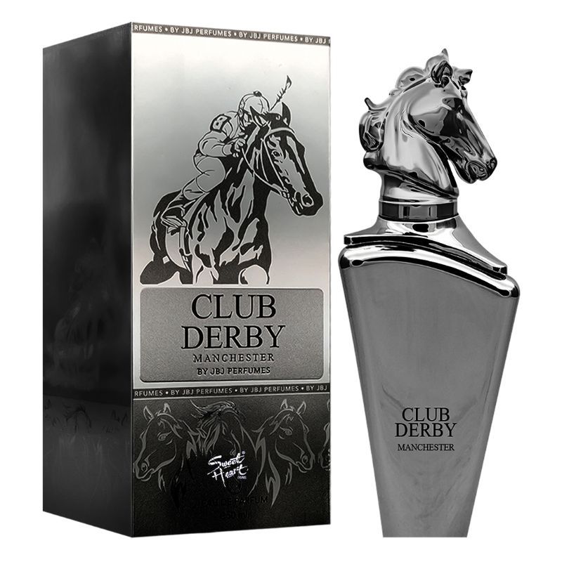 Sweet Heart Club Derby Dark Silver Perfume For Men And Women 100ml 3.4 Fl.oz.