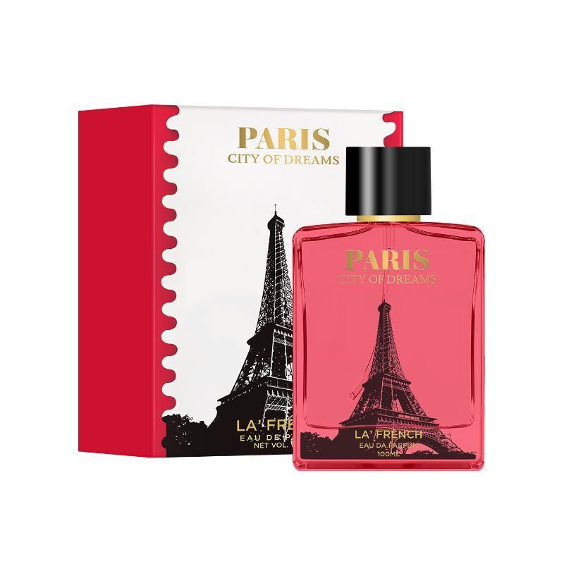 La French Paris City Of Dream Eau De Parfum 100ml 3.4 Fl.oz. | long Lasting & Unique Fragrance For Men