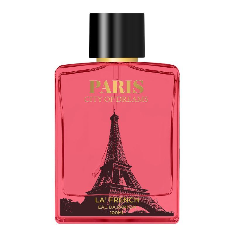 La French Paris City Of Dream Eau De Parfum 100ml 3.4 Fl.oz. | long Lasting & Unique Fragrance For Men