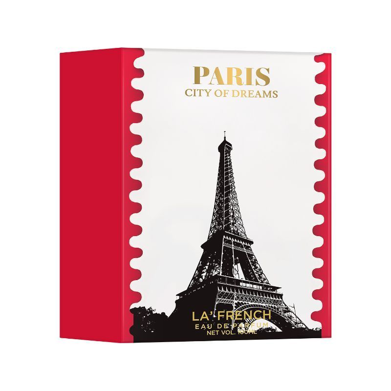 La French Paris City Of Dream Eau De Parfum 100ml 3.4 Fl.oz. | long Lasting & Unique Fragrance For Men