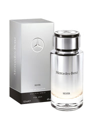 Mercedes-benz Silver Eau De Toilette For Men 120ml 4.0 Fl.oz.