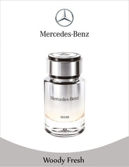 Mercedes-benz Silver Eau De Toilette For Men 75ml 2.5 Fl.oz.