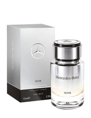 Mercedes-benz Silver Eau De Toilette For Men 75ml 2.5 Fl.oz.