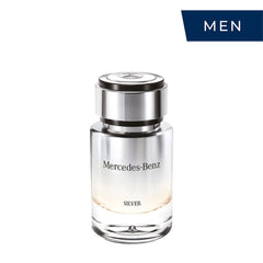 Mercedes-benz Silver Eau De Toilette For Men 75ml 2.5 Fl.oz.