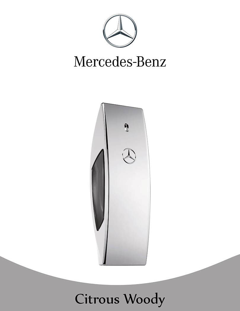 Mercedes-benz Club Eau De Toilette For Men 100ml 3.4 Fl.oz.