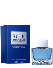 Antonio Banderas Blue Seduction For Him Eau De Toilette 50ml 1.7 Fl.oz.