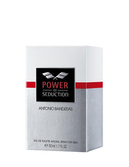 Antonio Banderas Power Of Seduction Eau De Toilette For Men 50ml 1.7 Fl.oz.