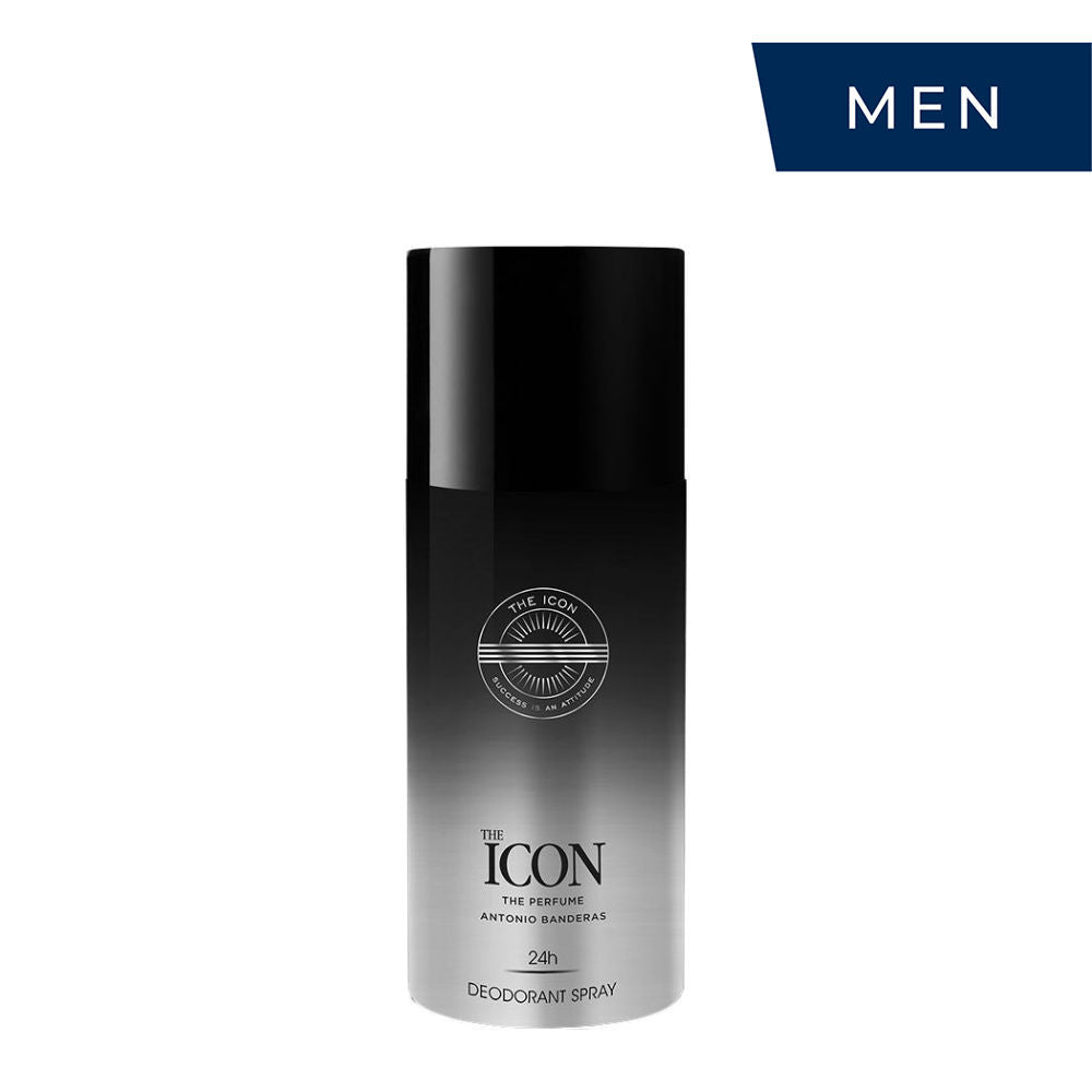 Antonio Banderas The Icon Eau De Parfum Deodorant 150ml 5 Fl.oz. | For Men | 24hr Long Lasting