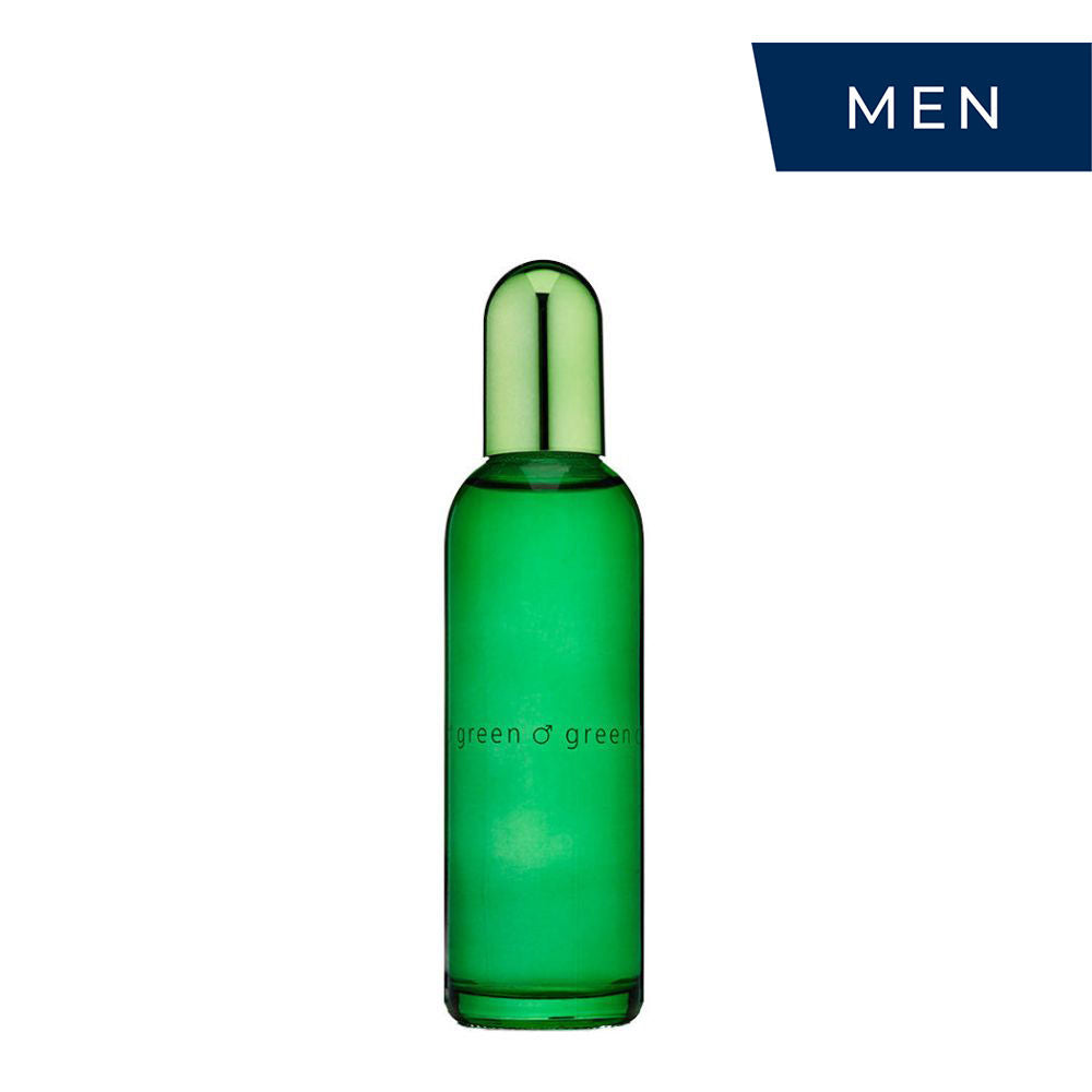 COLOUR ME GREEN HOMME EAU DE PARFUM 90ML 3.0 FL.OZ. MEN FRAGRANCE | ALCOHOL FREE