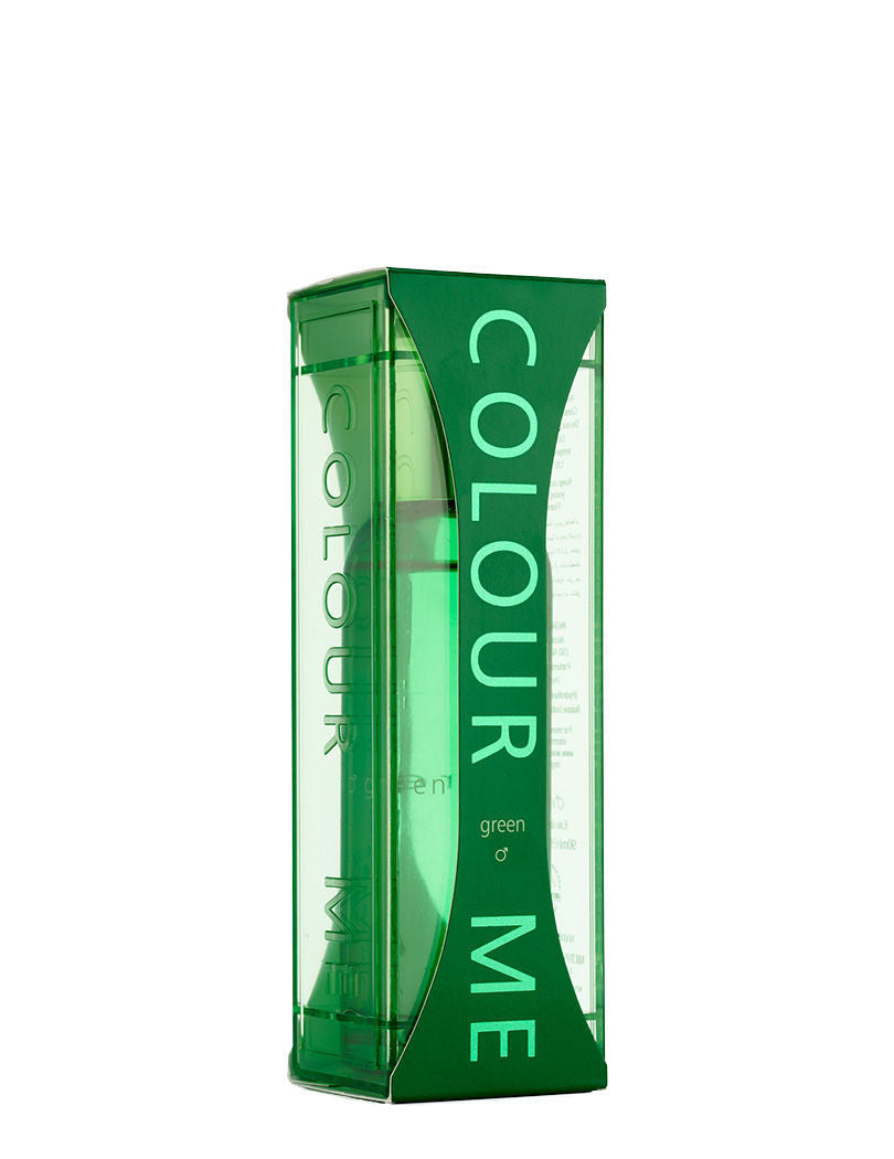 COLOUR ME GREEN HOMME EAU DE PARFUM 90ML 3.0 FL.OZ. MEN FRAGRANCE | ALCOHOL FREE