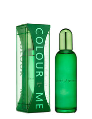 COLOUR ME GREEN HOMME EAU DE PARFUM 90ML 3.0 FL.OZ. MEN FRAGRANCE | ALCOHOL FREE