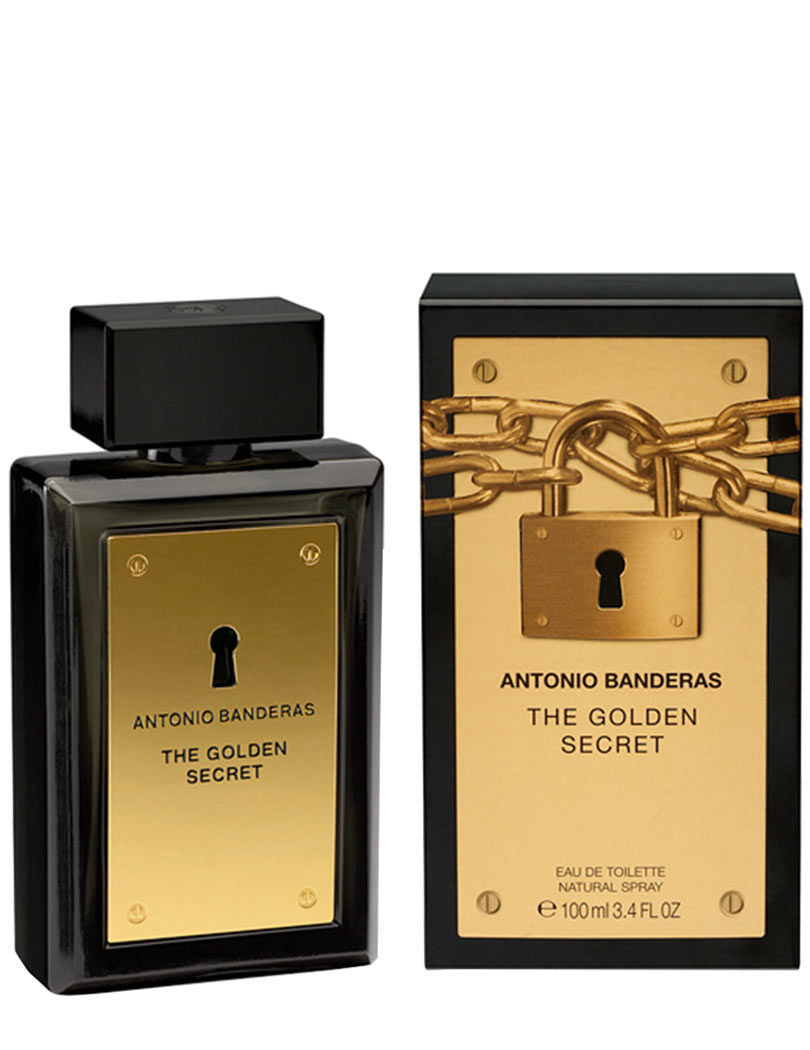 Antonio Banderas The Golden Secret Eau De Toilette Spray 100ml 3.4 Fl.oz. | For Men