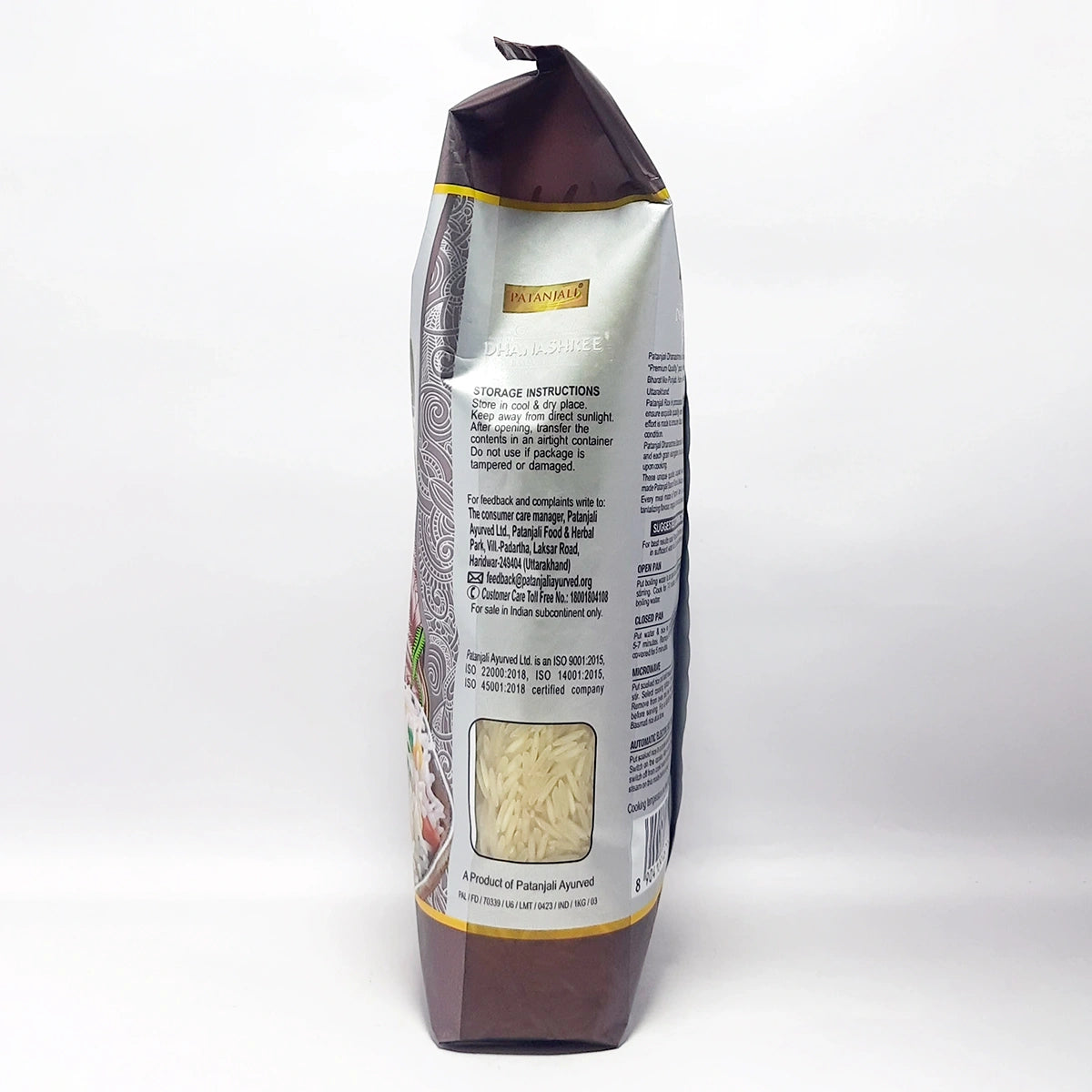 Patanjali Dhanshree Basmati Rice 1kg