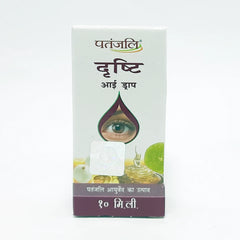 Patanjali Drishti Eye Drop, With Shwet Pyaz, Adrak Swaras, Nimbu Swaras, Shahad | 10ml