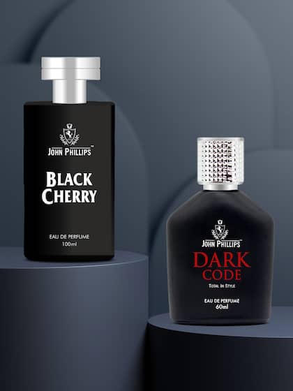 John Phillips Black Cherry 100ml 3.4 Fl.oz. & Dark Code 60ml 2 Fl.oz. Eau De Perfumes | Combo Of 2 For Men