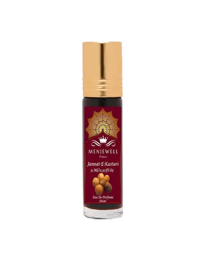 Menjewell Jannat-E-Kasturi Eau De Perfume Attar 9ml 0.3 Fl.oz. Unisex Fragrance | Long Lasting | Alcohol Free