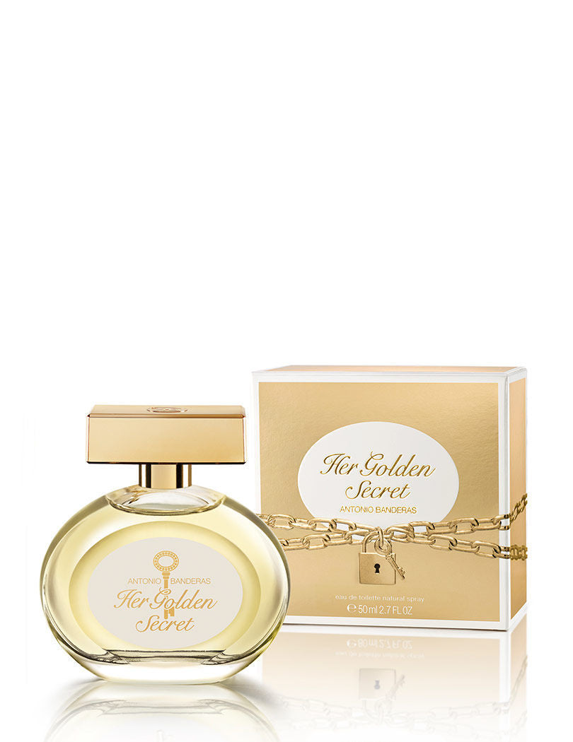 Antonio Banderas Her Golden Secret Eau De Toilette 50ml 1.7 Fl.oz.