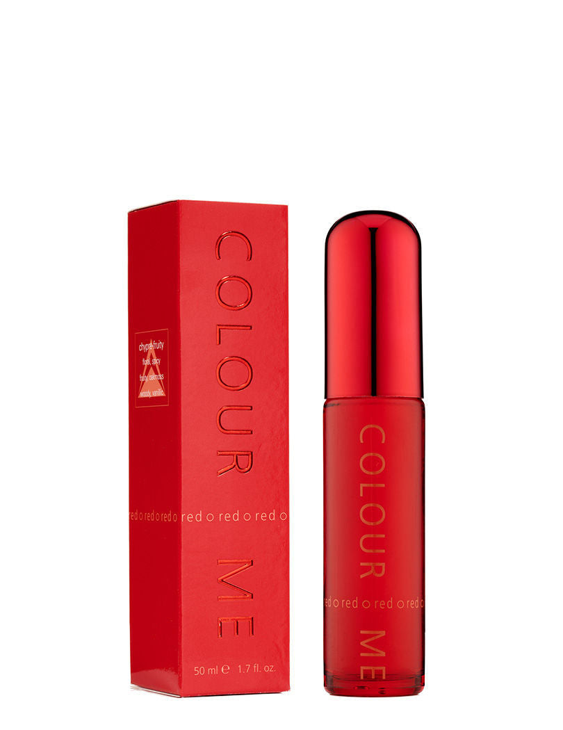 COLOUR ME RED FEMME EAU DE PARFUM 50ML 1.7 FL.OZ. WOMEN FRAGRANCE