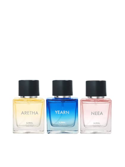 Ajmal Aretha + Yearn + Neea Eau De Parfum 50ml 1.6 Fl.oz. Each X3 | For Unisex Combo Of 3