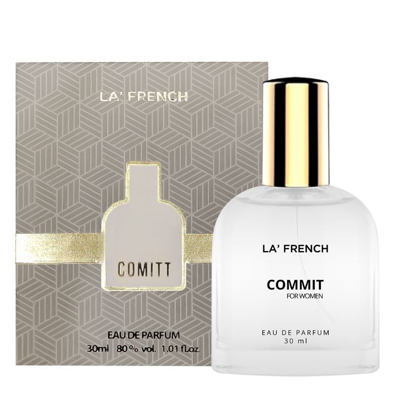 La French Commit Eau De Parfum 30ml 1.01 Fl.oz. | Long Lasting Fragrance For Women