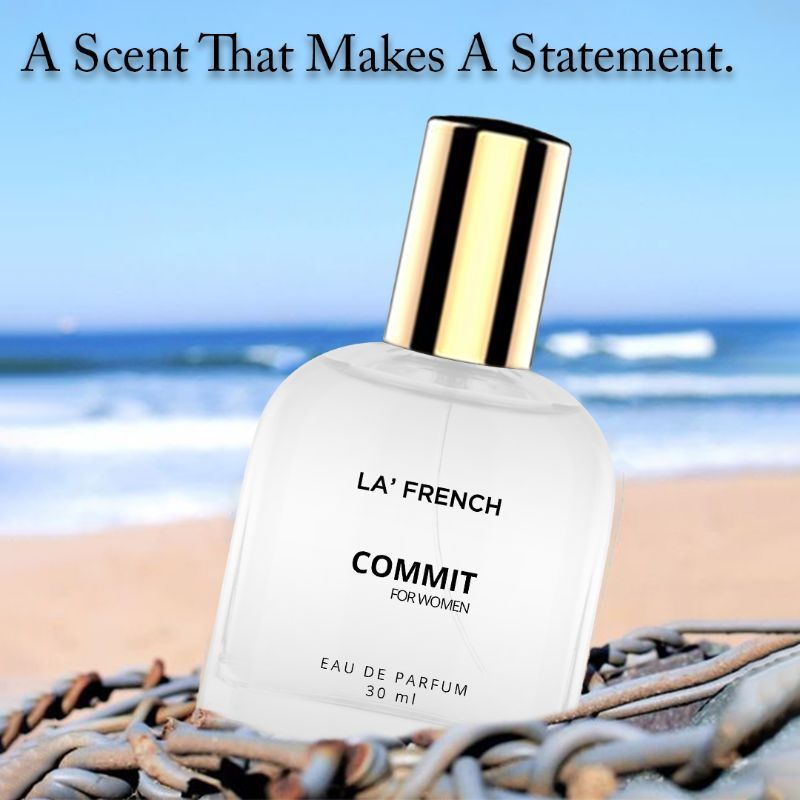 La French Commit Eau De Parfum 30ml 1.01 Fl.oz. | Long Lasting Fragrance For Women