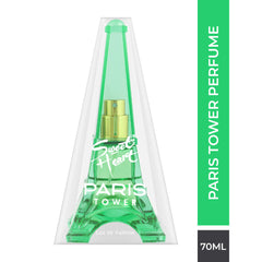 Sweet Heart Green Paris Tower Eau De Parfum 70ml 2.3 Fl.oz.