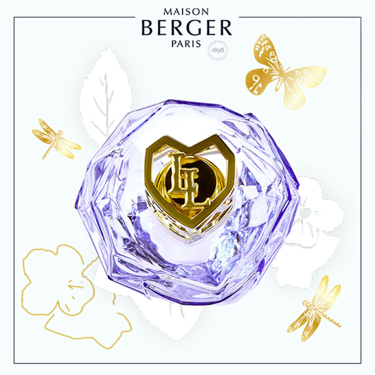 Maison Berger Glass Lamp Lolita Lempicka Transparente 148gm 5.2 Oz. | Perfect Gift For Girlfriend
