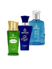 John Phillips Attarful + My Sweet Love + Tomm Sportz Eau De Perfume 60ml 2 Fl.oz. Each Pack Of 2 For Unisex