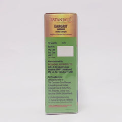 Patanjali Eargrit Eardrop, With Helpful In General Ear Problems | 15ml, Pack Of 1