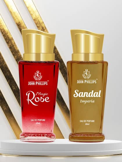 John Phillips  Luxury Magic Rose & Sandal Imperia Eau De Parfum 60ml  2 Fl.oz. Each Pack Of 2 | Long Lasting French Unisex Perfume