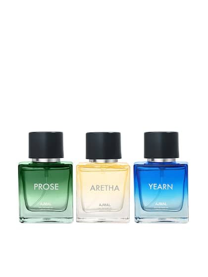 Ajmal  Prose + Aretha + Yearn Eau De Parfum 50ml 1.6 Fl.oz. Each Pack Of 3 For Unisex