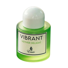 Emir Vibrant Vetiver Delight Eau De Parfum 100ml 3.4 Fl.oz. Unisex Fragrance | Long Lasting | Party Wear