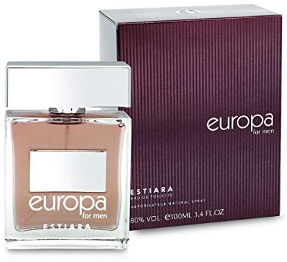 ESTIARA EUROPA MEN EDT PERFUME 100ML 3.4 FL.OZ.