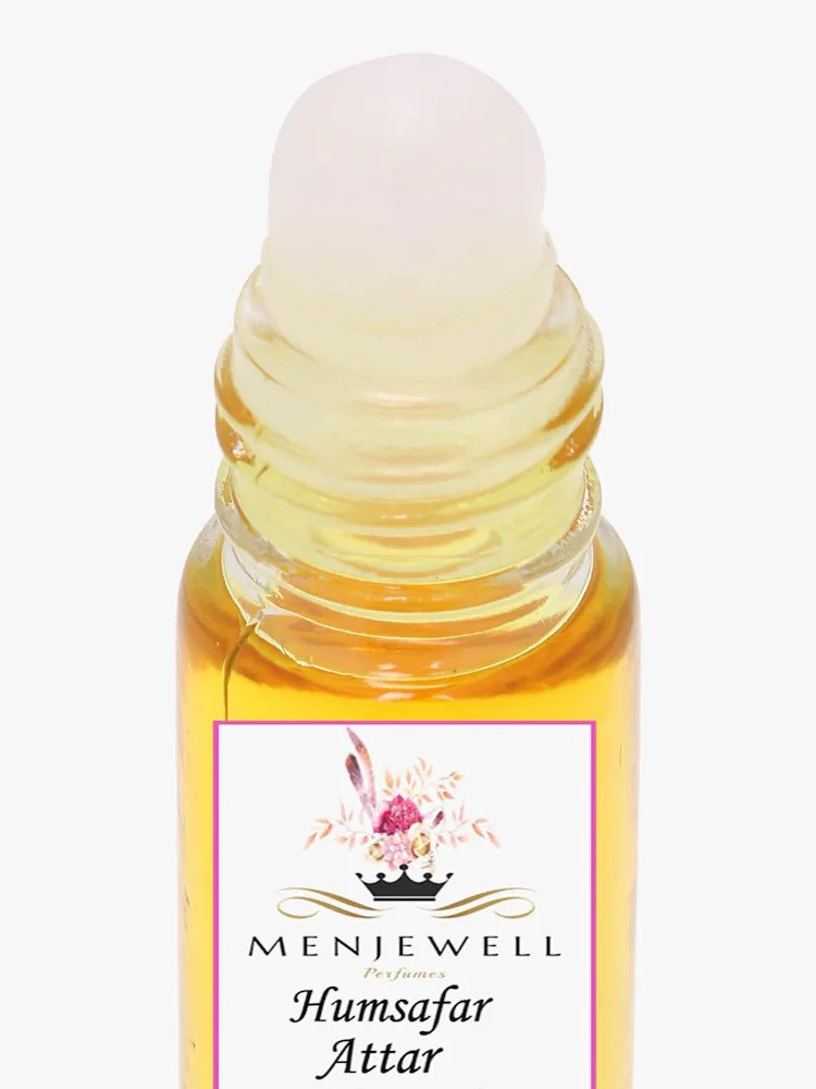 Menjewell Humsafar Attar Perfume 9ml 0.3 Fl.oz. Unisex Fragrance | Finest Pure Perfume | Alcohol Free