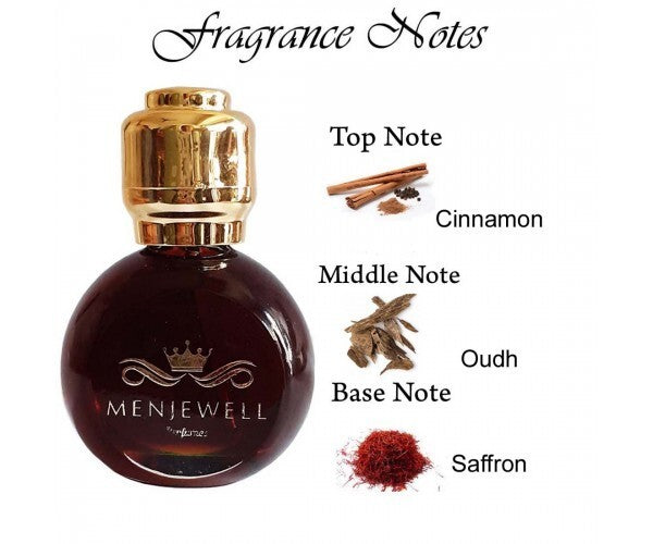 Menjewell Premium Darbar Attar Perfume 15ml 0.5 Fl.oz. Unisex Fragrance | Long Lasting | Non Alcoholic