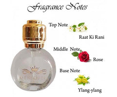 Menjewell Premium Raat Ki Rani Attar Perfume 15ml 0.5 Fl.oz. Unisex Luxury Fragrance | Long Lasting