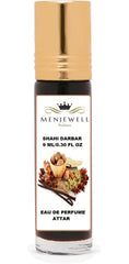 Menjewell Shahi Darbar Eau De Perfume Attar 9ml 0.3 Fl.oz. For Men & Women | Alcohol Free | Long Lasting