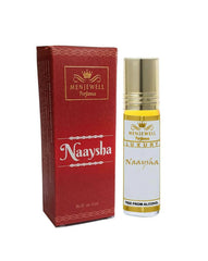 Menjewell Naaysha Attar Roll-on Perfume 8ml 0.2 Fl.oz. Unisex Fragrance | Long Lasting | Alcohol-free