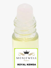 Menjewell Royal Kewda Eau De Perfume Attar 9ml 0.3 Fl.oz. For Men & Women | Alcohol Free | Long Lasting