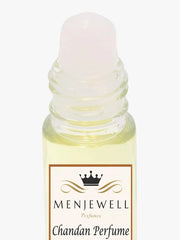 Menjewell Chandan Eau De Perfume Attar 9ml 0.3 Fl.oz. Unisex Fragrance | Long Lasting