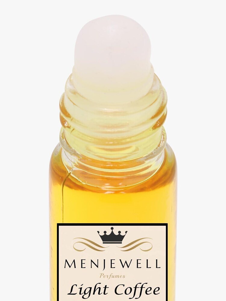 Menjewell Light Coffee Eau De Perfume Attar 9ml 0.3 Fl.oz. Unisex Fragrance | Long Lasting