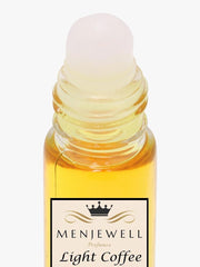 Menjewell Light Coffee Eau De Perfume Attar 9ml 0.3 Fl.oz. Unisex Fragrance | Long Lasting