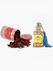 Menjewell Gulab-E-Fasli Attar Perfume 10ml 0.3 fl.oz. | Unisex Fragrance Alcohol Free