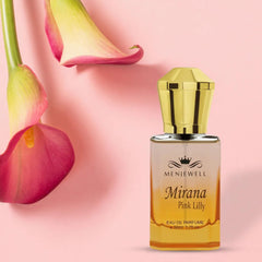 Menjewell Mirana Pink Lilly Eau De Parfum For Women 50ml 1.7 Fl.oz. Perfect Gift For Wife | Long Lasting